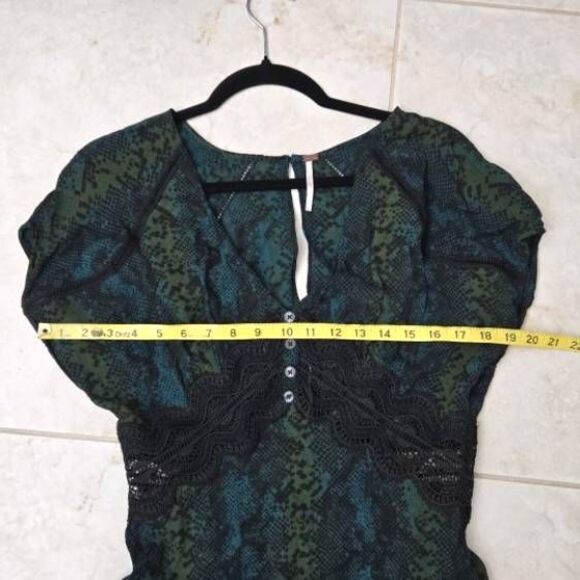 Free People Prairie Flower Maxi Dress Size 6 - Picture 8 of 12